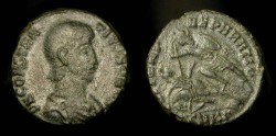 Ancient Coins - Constantius Gallus as Caesar. 351-354 AD. AE 16. Cyzikus