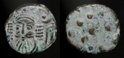 World Coins - Kings of Elymais, Arsacid Dynasty.  Kamnaskires-Orodes circa 180 AD. AE Drachm. GIC 5910