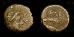 Ancient Coins - Istros, Thrace.  4th - 3rd Century BC.  AE 12