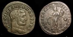 Ancient Coins - Galerius as Caesar, 293-305 AD.  AE Follis. Rome Mint. RIC 104b