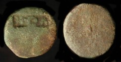 Ancient Coins -  Early 1st Century AD Bronze with Counterstamp.