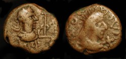 Ancient Coins - Kings of the Bosporus Thothorses and Diocletian Æ20