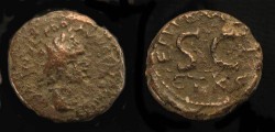 Ancient Coins - > Agrippa II under Domitian. AE 20. Hendin 1326