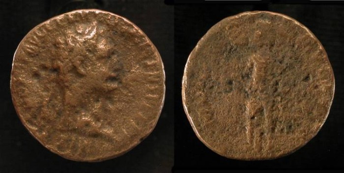 Ancient Coins -  Agrippa II under Domitian. AE 27. Hendin 1318