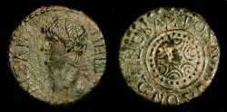 Ancient Coins - zz Nero  54-68 AD. AE 23  Macedonia, Thessalonica. 