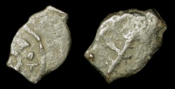 Ancient Coins - Herod the Great 37 - 4 BC. AE Prutah. H 1185