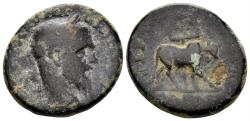 Ancient Coins - Phoenicia, Tyre. Macrinus. 217-218 AD. AE 25mm (10.51 gm). Rouvier 2339; BMC 383