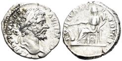 Ancient Coins - Septimius Severus. 193-211 AD. AR Denarius (3.45g, 19mm). Rome mint. Struck 196/7 AD. RIC 78a