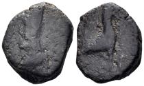 Ancient Coins - Sophene Kingdom. Arsames I. Circa 255-225 BC. AE 2 Chalkoi (3.81g, 15mm). Kovacs 8