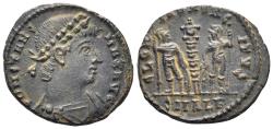 Ancient Coins - Constans. 337-350 AD. AE Follis (1.60g, 16mm). Alexandria mint. Struck 337-40 AD. RIC 15