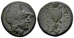 Ancient Coins - Thracian Kingdom. Lysimachos. 305-281 BC. AE 20mm (6.80 gm). Uncertain mint. SNG Copenhagen 1164
