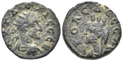 Ancient Coins - Mesopotamia, Edessa. Trajan Decius. 249-251 AD. AE 18mm (5.14g). RPC online 1554