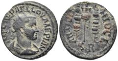 Ancient Coins - Pisidia, Antioch. Valerian. 253-260 AD. AE 22mm (5.22g). RPC X Online 63317