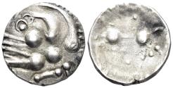 Ancient Coins - Celtic Southern Gaul. Elusates. 3rd-2nd centuries BC. AR Drachm (3.01g, 17mm). LT 3587