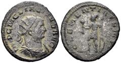 Ancient Coins - Tacitus. 275-276 AD. AE Antoninianus (3.84g, 21mm). Tripolis mint. Struck 276 AD. RIC 214
