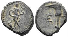 Ancient Coins - Pisidia, Etenna. 1st century AD. AE 15mm (3.53g). Hans von Aulock, Pisidien, 516-27