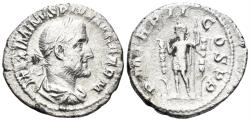 Ancient Coins - Maximinus I Thrax. 235-238 AD. AR Denarius (2.61g, 19mm). Rome mint. Struck 236 AD. RIC 4