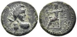 Ancient Coins - Lykaonia, Eikonion. 1st century AD. AE 18mm (5.53g). SNG BN 2268-9