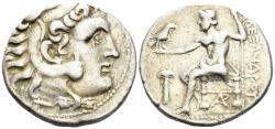 Ancient Coins - Macedonian Kingdom. Alexander III 'the Great'. 336-323 BC. AR Tetradrachm (16.97g, 26mm). Arados mint. Struck circa 245-214 BC. Price 3365