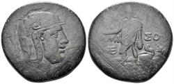 Ancient Coins - Pontos, Amisos. Time of Mithradates VI Eupator. Circa 85-65 BC. AE 28mm (18.76g). SNG BM Black Sea 1176