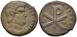 Ancient Coins - Magnentius. 350-353 AD. AE Double Centenionalis (6.71g, 23.5mm). Treveri mint. Struck 352/3 AD. RIC 318
