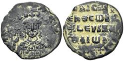 Ancient Coins - Nicephorus II Phocas. 963-969. AE Follis (5.65g, 27mm). Constantinople mint. SB 1782