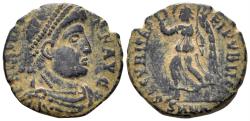Ancient Coins - Valens. 364-378 AD. AE3 (2.14g, 16mm). Nicomedia mint. Struck 367-75 AD. RIC 12b-c