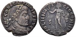 Ancient Coins - Constantine I 'the Great'. 307-337 AD. AE Follis (3.50g, 18mm). Rome mint. Struck 315 AD. RIC 33