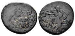 Ancient Coins - Pontos, Amisos. Time of Mithradates VI Eupator. Circa 85-65 BC. AE 21mm (8.29g). SNG BM Black Sea 1189