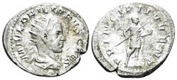 Ancient Coins - Philip II, as Caesar. 244-247 AD. AR Antoninianus (3.48 gm, 25mm). Rome mint. Struck 244-6 AD. RIC 216c