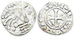 World Coins - France. Provincial. Blois (comté). Time of Thibaut III. Circa 1037-1089/90. AR Denier (0.93g, 21mm). Poey d'Avant 1690