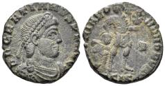Ancient Coins - Gratian. 367-383 AD. AE3 (2.42g, 16mm). Siscia mint. Struck 367-75 AD. LRBC 1307