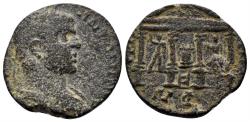 Ancient Coins - Phoenicia, Tripolis. Elagabalus. 218-222 AD. AE Diassarion (6.29g, 21mm). Dated 534 SE (221/2 AD). RPC VI Online 8291