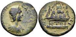 Ancient Coins - Cappadocia, Caesarea. Julia Maesa, Augusta. 218-224/5 AD. AE 26mm (11.86g). Dated RY 2 of Elagabalus (218/9 AD). Sydenham 531