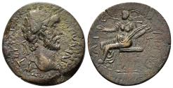 Ancient Coins - Macedonia, Amphipolis. Antoninus Pius. 138-161 AD. AE 24.5mm (8.11 gm). RPC IV online 5018