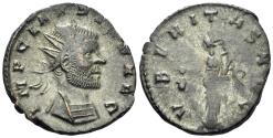 Ancient Coins - Claudius II Gothicus. 268-270 AD. AE Antoninianus (2.76g, 20mm). Siscia mint. RIC V online 796