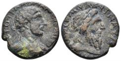 Ancient Coins - Phoenicia, Dora. Hadrian. 117-138 AD. AE 23mm (9.70 gm). Dated CY 180 (117 AD). RPC III 3919