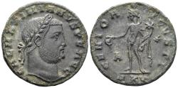 Ancient Coins - Galerius. 305-311 AD. AE Follis (6.50g, 24mm). Cyzicus mint. Struck 308-10 AD. RIC 53