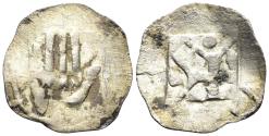 World Coins - Germany. Hall in Schwaben. 14th century. AR Pfennig / Heller (0.43g, 16mm). Saurma 1364