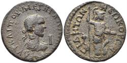 Ancient Coins - Pamphylia, Side. Gallienus. 253-268 AD. AE Dekassarion (10.45g, 27mm). RPC X Online 62607