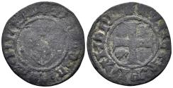 World Coins - Flandres. County. Philippe le Bon. 1419-1467. AE Double Mite (1.30g, 20mm). Bruges mint. DdP 9-13