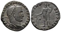 Ancient Coins - Galerius. 305-311 AD. AE Follis (5.63 gm, 24mm). Heraclea mint. Struck 310 AD. RIC 48a