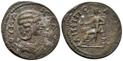 Ancient Coins - Macedon, Amphipolis. Julia Maesa, Augusta, 218-224/5 AD. AE Diassarion (5.94g, 21.5mm). RPC VI online 142