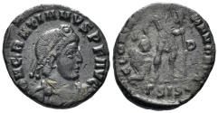 Ancient Coins - Gratian. 367-383 AD. AE3 (2.82g, 18mm). Siscia mint. Struck 367-375 AD. LRBC -