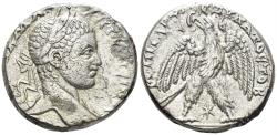 Ancient Coins - Seleucis and Pieria, Antioch. Elagabalus. 218-222 AD. AR Tetradrachm (11.70g, 25mm). Prieur 249