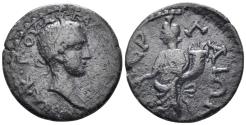 Ancient Coins - Pamphylia, Perge. Trebonianus Gallus. 251-253 AD. AE 20.5mm (4.89g). RPC IX 1125