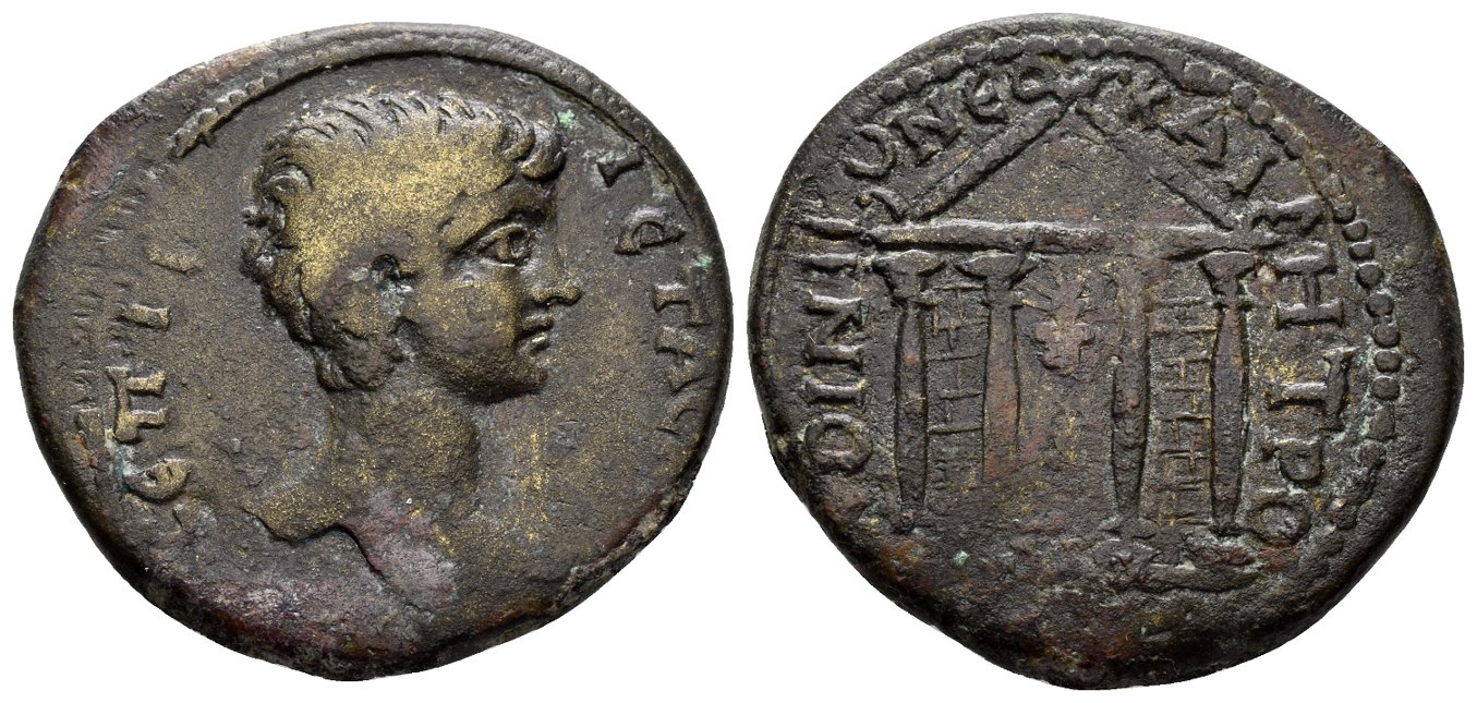 Pontos, Neokaisareia. Geta, as Caesar, 198-209 AD. AE30 