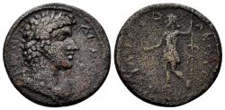 Ancient Coins - Phrygia, Philomelion. Time of Septimius Severus. 193-211 AD. AE 22mm (5.62g). Akoutos III (strategos) Magistrate. RPC V.2 - (unassigned; ID 1021)