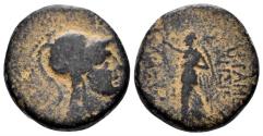 Ancient Coins - Seleukis and Pieria, Apameia. 1st century BC. AE 19mm (6.95 gm). Dated Year 3 (39/8 BC). RPC I 4336