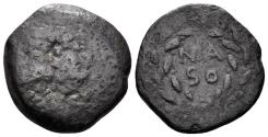 Ancient Coins - Sicily, Panormus. L. Axius Naso (?), Quaestor of Sicily, after 241 BC. (6.19g, 22mm). Calciati 78
